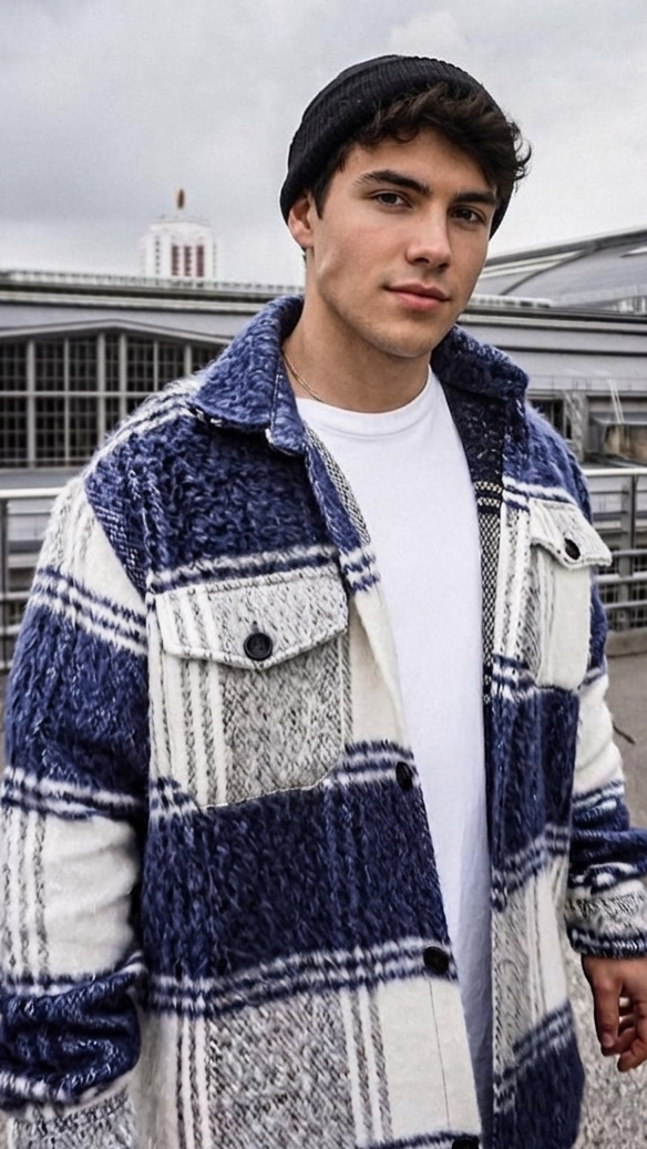 Arctic Blue Felljacke - DEADSTOCK