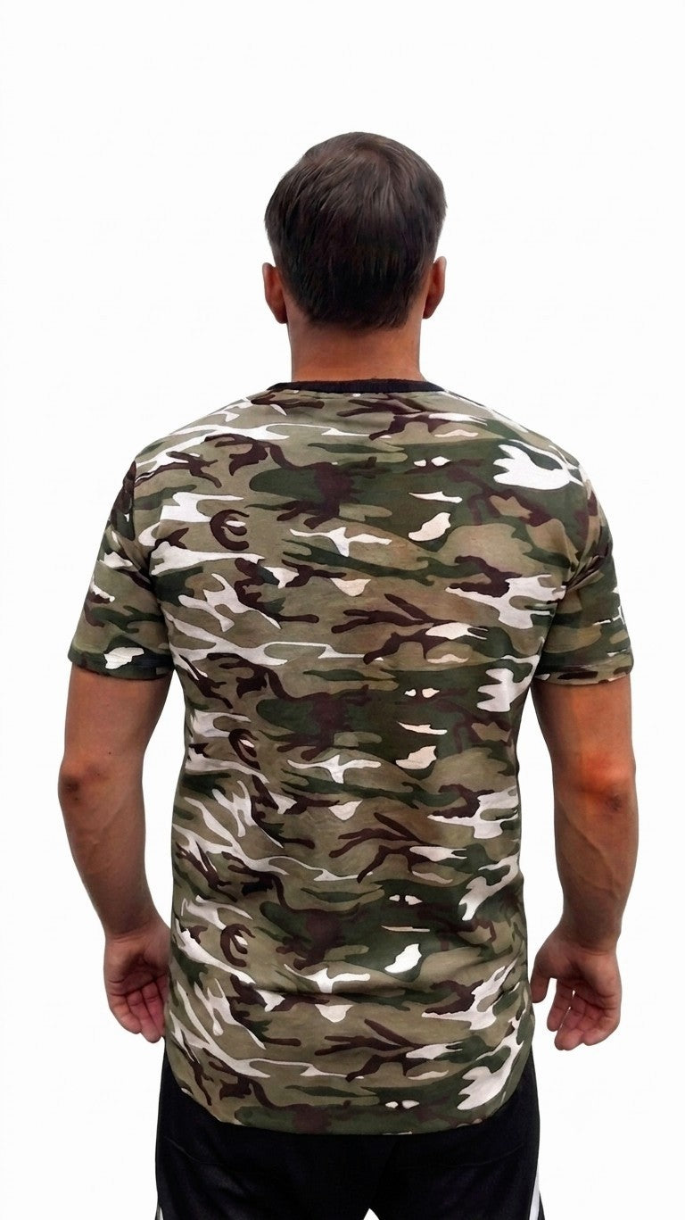 Tactical Camo T-Shirt – Military Green