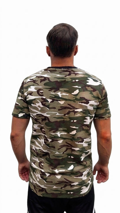 Tactical Camo T-Shirt – Military Green