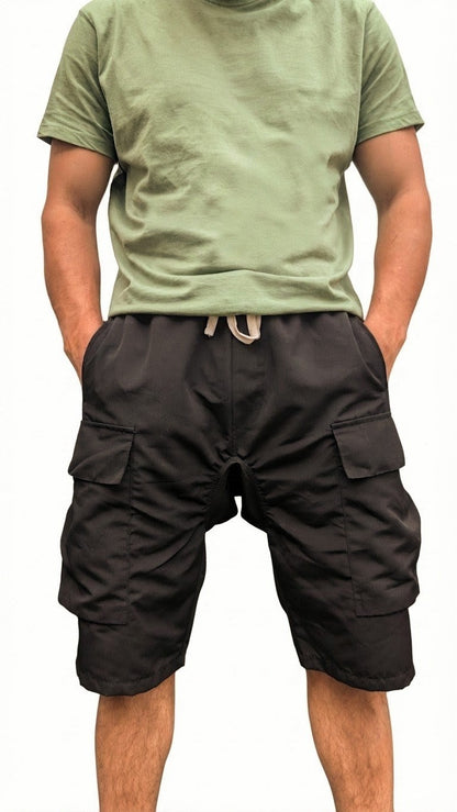 Deadstock Cargo Shorts Schwarz