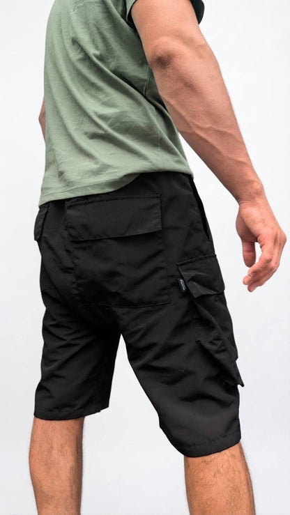 Deadstock Cargo Shorts Schwarz