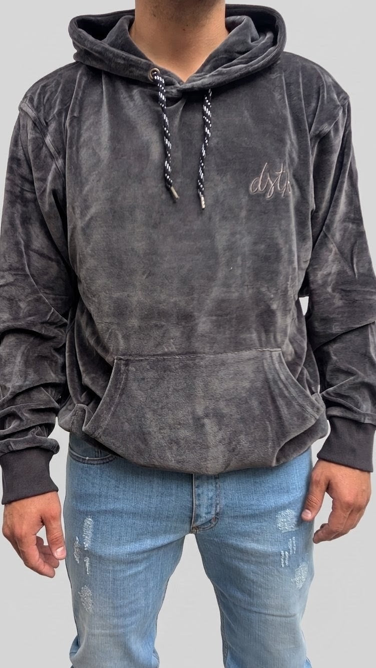 Velvet Essential Hoodie Grey