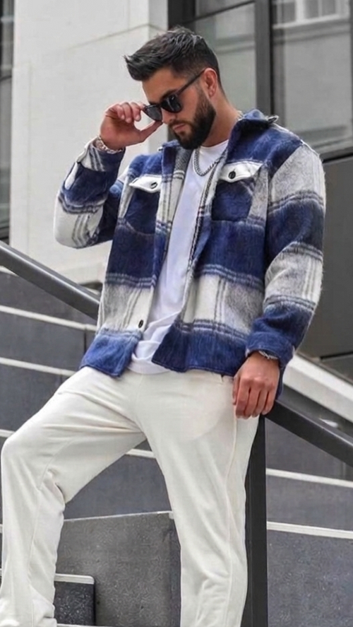 Arctic Blue Felljacke - DEADSTOCK