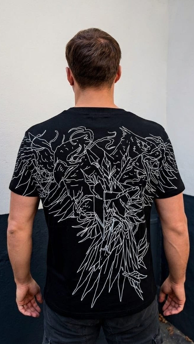 Apokalypto T-Shirt Black Shadow
