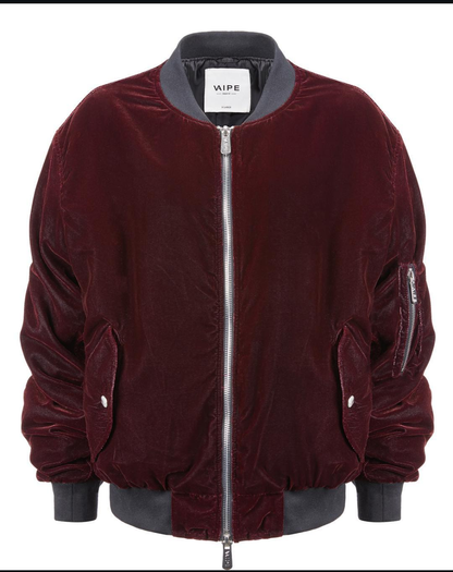 Bordeaux Bomberjacke - VAIPE